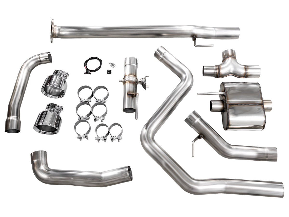 AWE 22-26 Hyundai Elantra N SwitchPath Cat-Back Exhaust - Chrome Silver Tips - 3025-32237 for 2022-2026 Hyundai Elantra N - c
