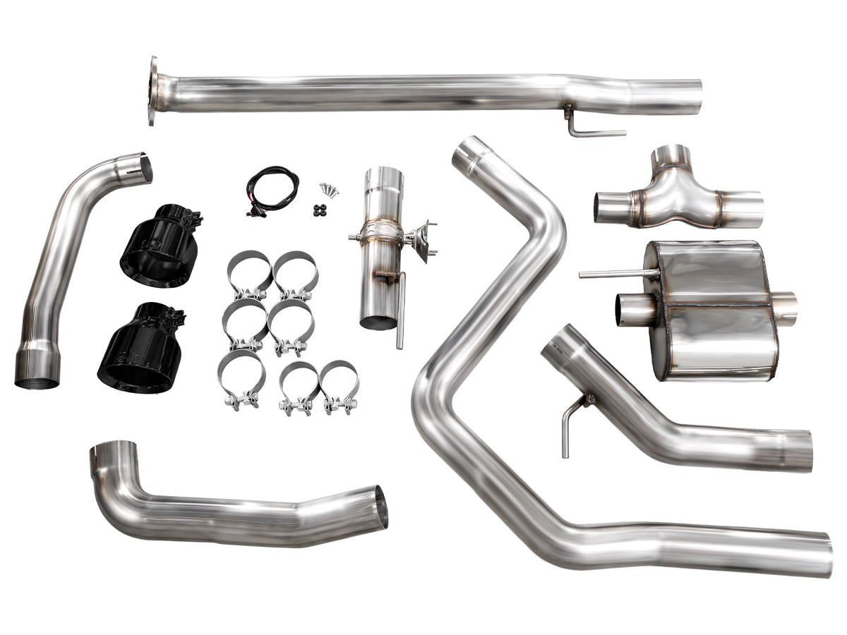 AWE 22-26 Hyundai Elantra N SwitchPath Cat-Back Exhaust - Diamond Black Tips - 3025-33237 for 2022-2026 Hyundai Elantra N - c