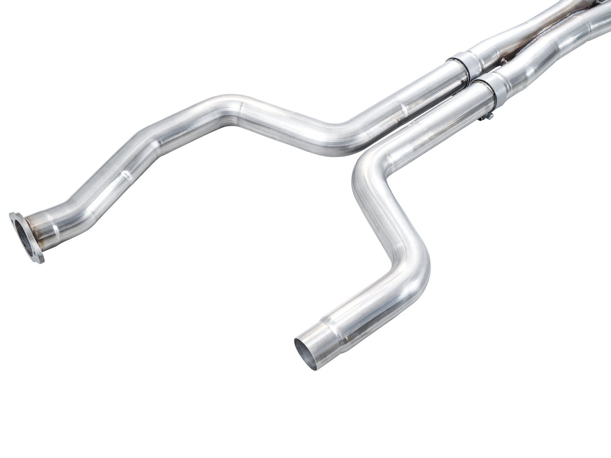 AWE 22-26 Cadillac CT5-V Blackwing SwitchPath Exhaust - Diamond Black Tips - 3025-43562 for 2022-2026 Cadillac CT5 - installe