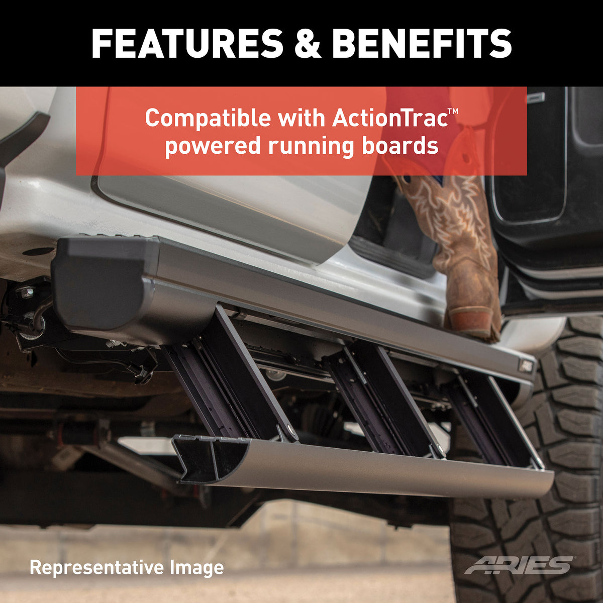 ARIES 3025171 Mounting Brackets for ActionTrac