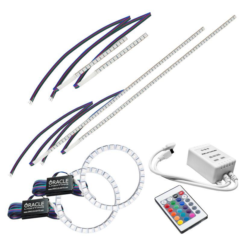 Oracle 16-18 Honda Pilot DRL Upgrade w/ Halo Kit - ColorSHIFT w/ Simple Controller SEE WARRANTY - 1323-504