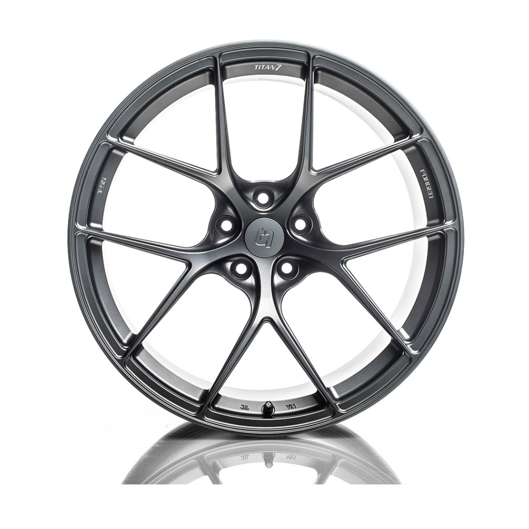 Titan 7 T-S5 Forged Split 5-Spoke Wheel - European & Exotic - Porsche Boxster Cayman 987 981 718 '05