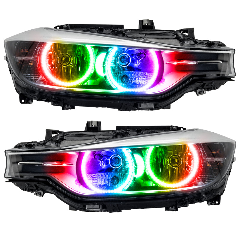 Oracle 12-13 BMW 3/328 Halo Kit - ColorSHIFT w/ Simple Controller SEE WARRANTY - 3000-504