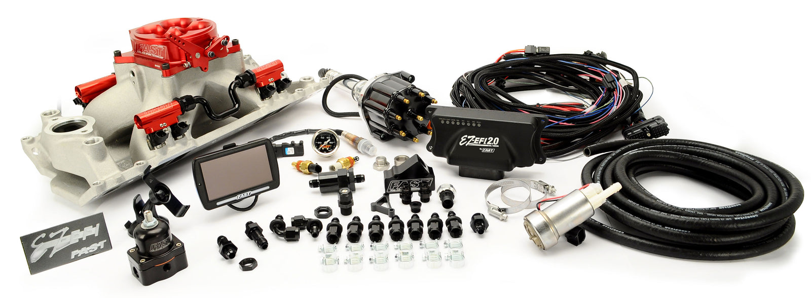 FAST Fuel Inj. Sys. 351W EZ2.0 550 - 30435-05T for 1978-1996 Ford Bronco - front view