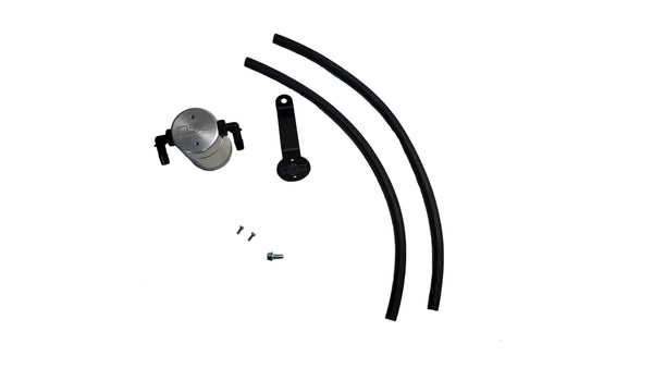 J&L 19-24 Ford/Lincoln SUVs & Trucks w 2.0 EcoBoost Driver Side Oil Separator 3.0 - Clear An - 3044D-C