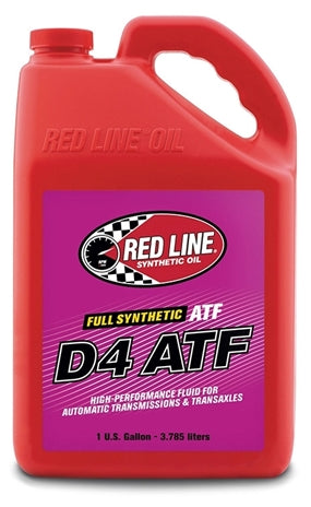 Red Line Transmission Oil D4 ATF Synthetic 1 Gallon