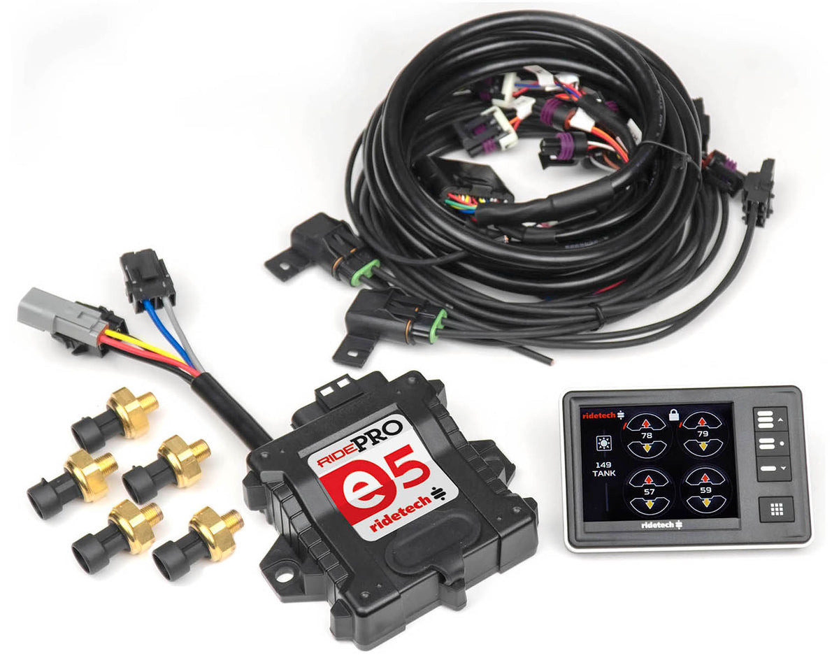 Ridetech RidePro E5 Air Ride Suspension Leveling Control System - 30518000 - detail view