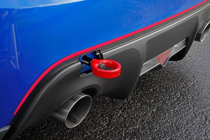 Perrin 13-24 BRZ / FRS / GR86 Tow Hook Kit (Rear) - Red - PSP-BDY-255RD