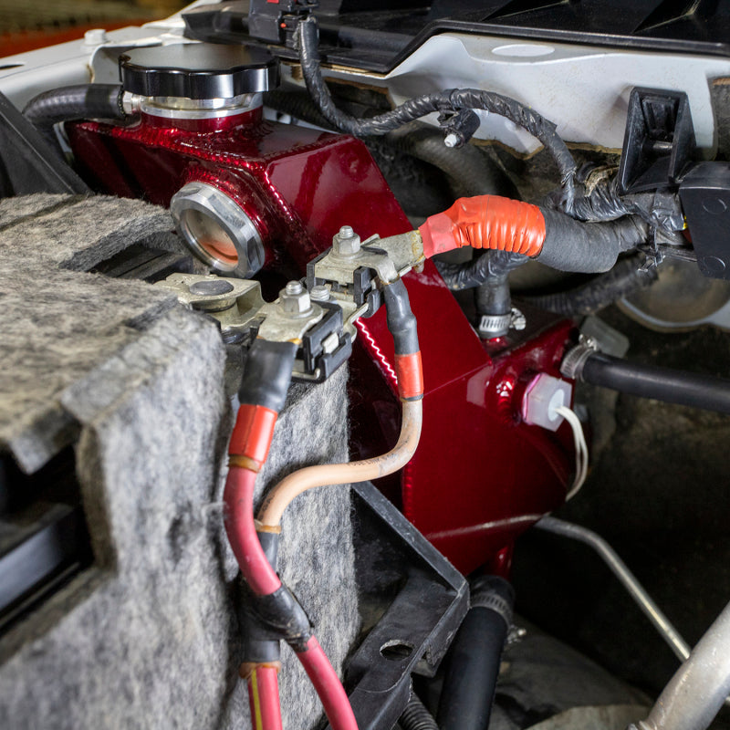 Wehrli 13-18 Cummins 6.7L OEM Placement Coolant Tank - Sparkle Bomber Orange - WCF100628-SBO