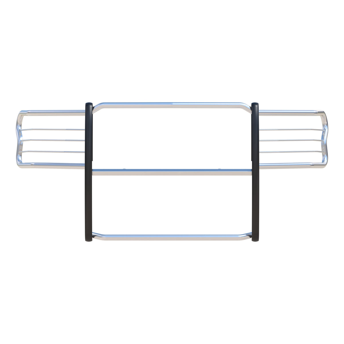 ARIES 3071-2 1-1/2-Inch Polished Stainless Steel Grille Guard, No-Drill, Select Ford F-150
