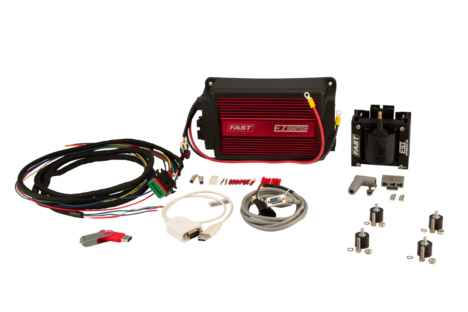 FAST Ignition Controller Kit FAST E7 CD Digital Dual Rev Limiter w/ E93 Coil - 307224 - front view