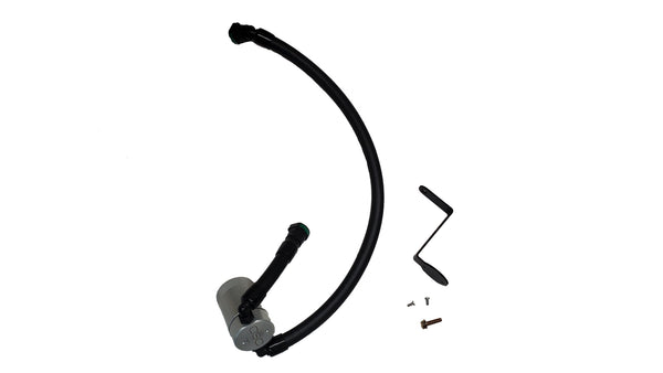 J&L 24+ Ford Mustang 5.0L (w/ Whipple Supercharger) Oil Separator - 3.0 CCV Side Clear Anodized - 3092D-C