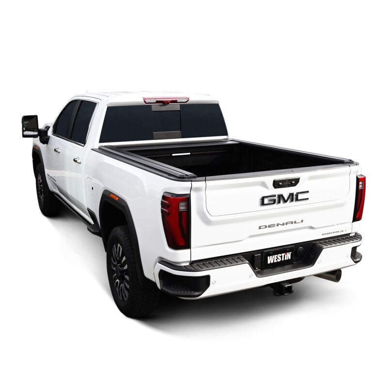 Westin 20-26 GM Silverado/Sierra 2500/3500 6.5ft Bed Electric Retractable Tonneau Cover - Black - 19-53995
