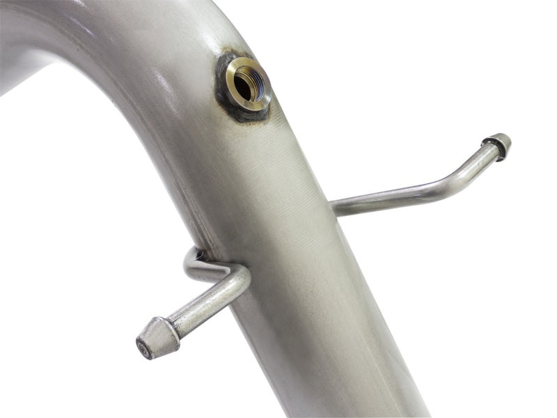 aFe LARGE BORE HD 3.5in DPF-Back Alum Exhaust w/Black Tip 2016 GM Colorado/Canyon 2.8L (td) - 49-04064-B