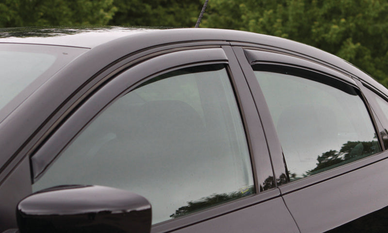 AVS 98-02 Honda Accord Ventvisor In-Channel Front &amp; Rear Window Deflectors 4pc - Smoke - 194959