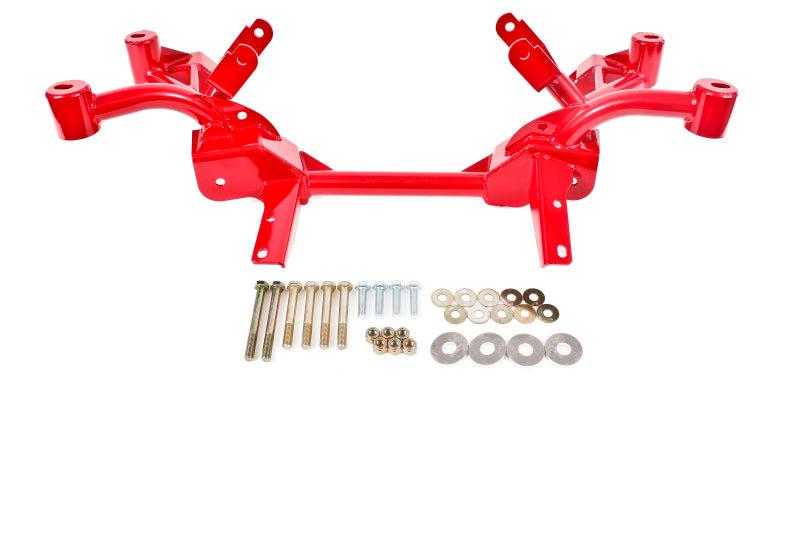BMR 82-82 3rd Gen F-Body K-Member w/ LS1 Motor Mounts and Pinto Rack Mounts - Red - KM008-1R