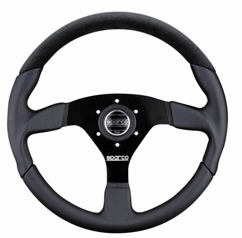 Sparco Strwhl L505 Lap 5 Blk/Blk/Blk - 015TL522TUV