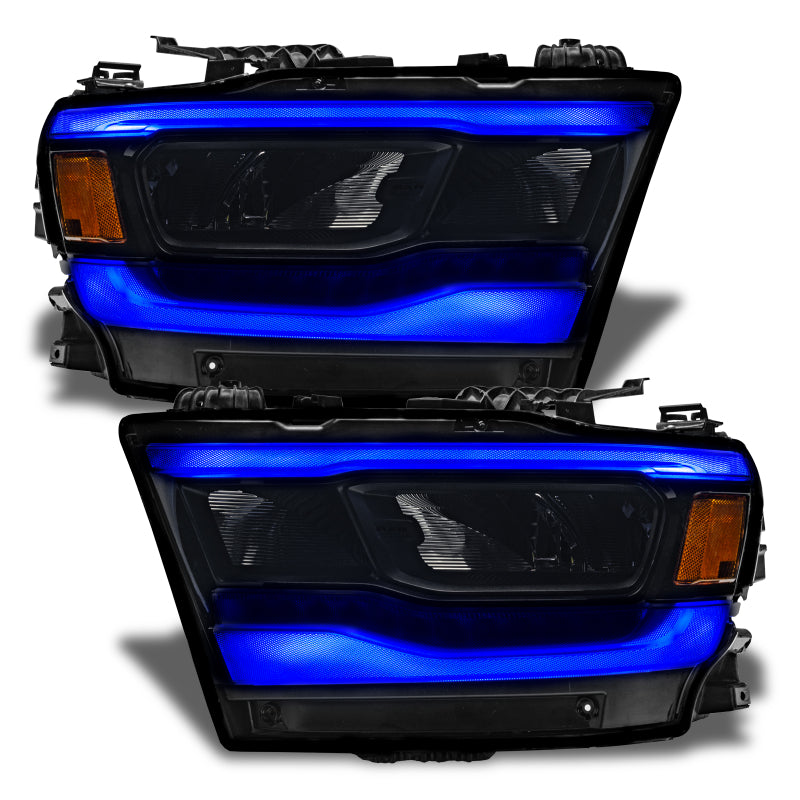 Oracle 19-21 Dodge RAM 1500 Reflector LED Headlight DRL Kit - w/Simple Controller SEE WARRANTY - 1281-504