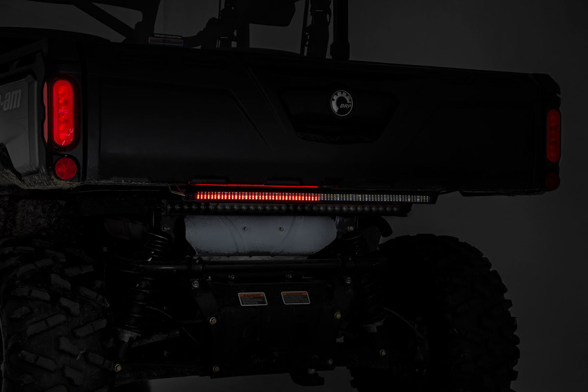 Rough Country - LED Light Kit - Tailgate Mount - 30" Multi Function - Can-Am Defender MAX HD10 - 97030 for 2016-2023 Can Am D