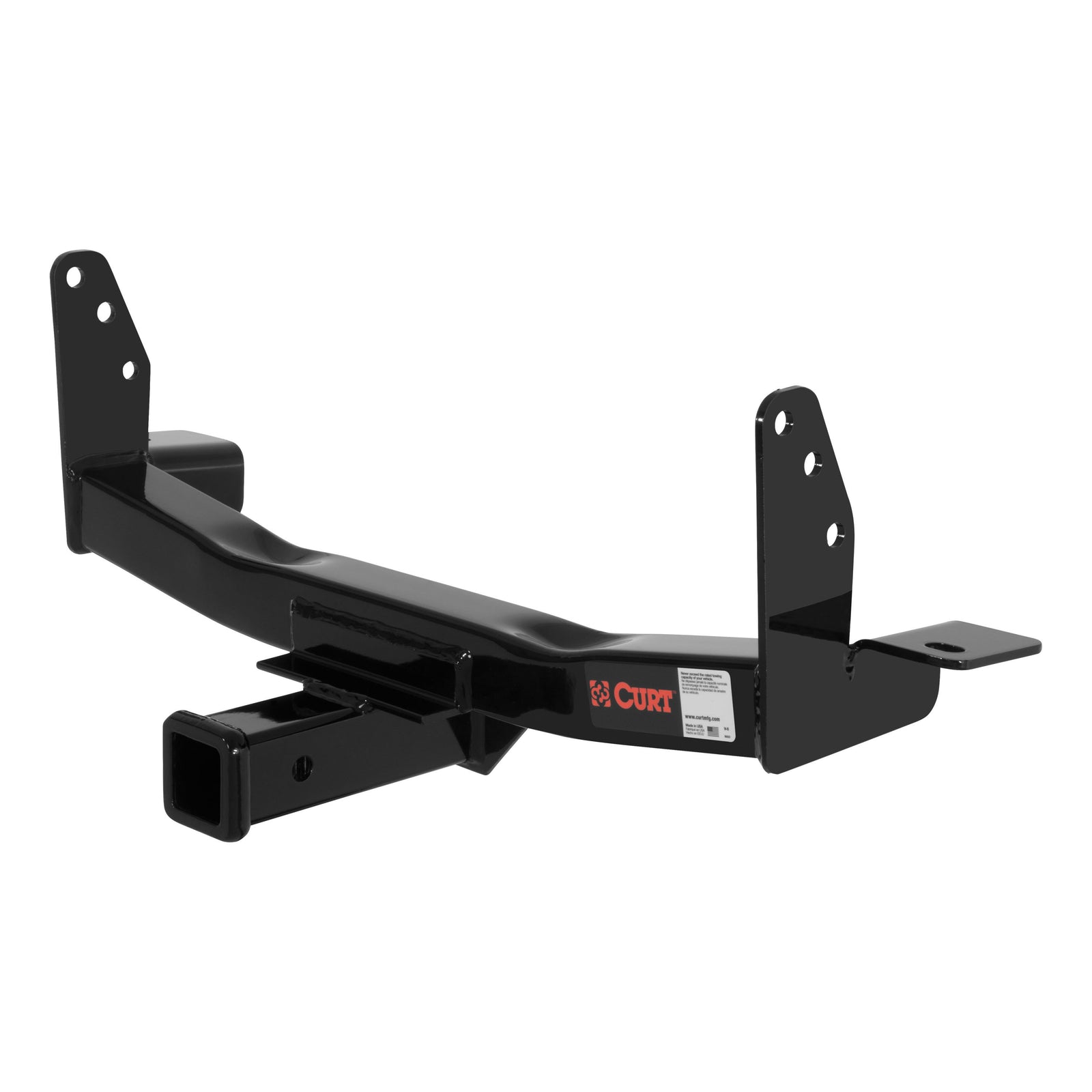 CURT 31023 2-Inch Front Receiver Hitch, Fits Select Chevrolet Silverado, GMC Sierra 2500, 3500 HD