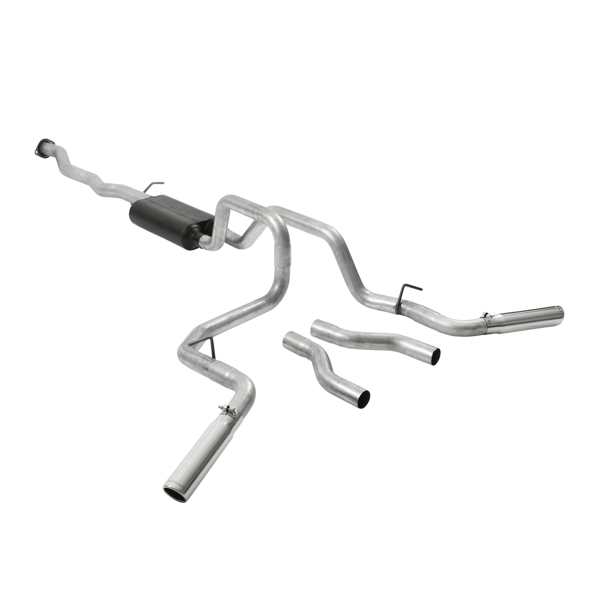 Flowmaster American Thunder Cat-Back Exhaust System - 2004-2007 Chevrolet Silverado 1500 & More - 17436 - 2