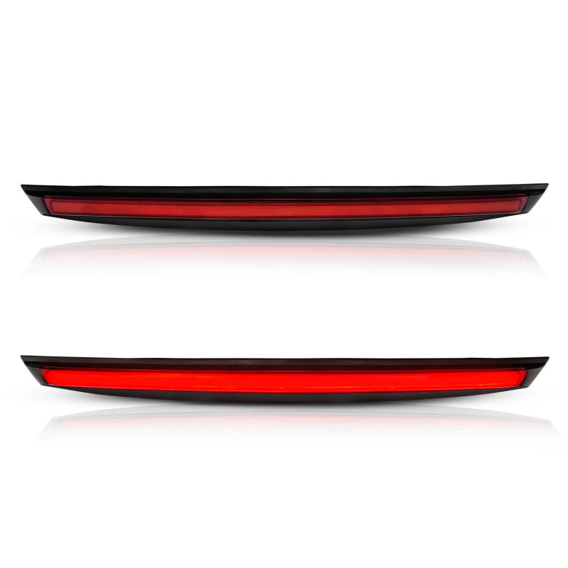ANZO 2007-2014 Chevrolet Suburban 1500 LED 3rd Brake Light Black Housing Red Lens w/ Spoiler 1pc - 531110