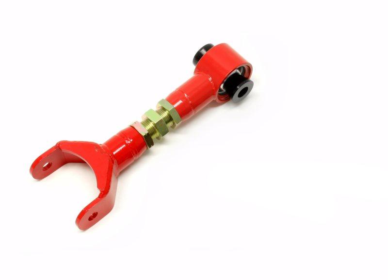 BMR 11-14 S197 Mustang Upper Control Arm On-Car Adj. w/ Spherical Bearings - Red - UTCA033R for 2011-2014 Ford Mustang - fron