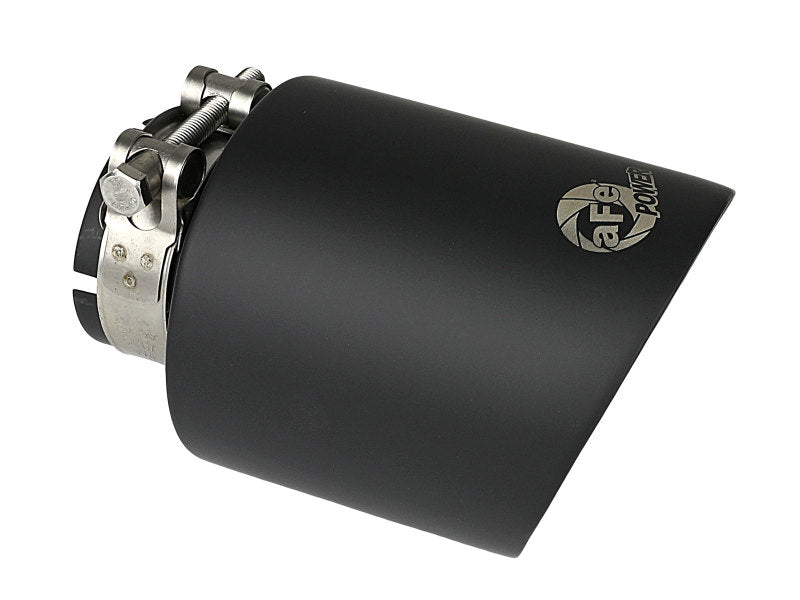 aFe MACH Force-Xp 3in to 2-1/2in 304SS Cat-Back 2020 Chevy Corvette (C8) 6.2L - Black Tip - 49-34124-B