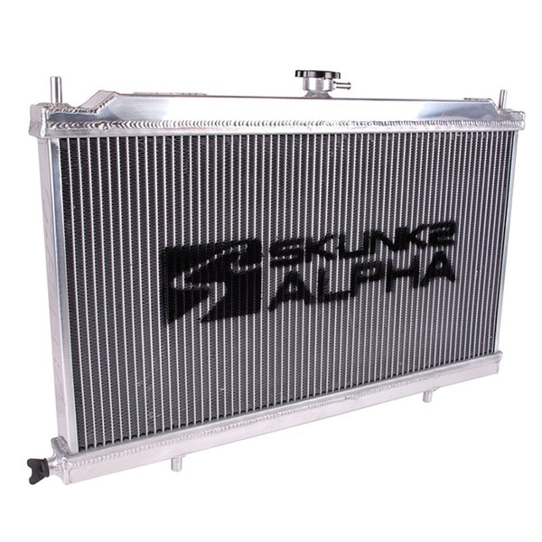 Skunk2 Alpha Series 88-91 Honda CRX/Civic Radiator (Full Size) (Dual Core) (Manual Trans.) - 349-05-1500 for 1988-1991 Honda 