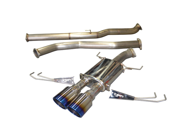 Injen 17-22 Honda Civic Type-R 3in SS Cat-Back Exhaust w/ Dual Burnt Titanium Tips - SES1582TT