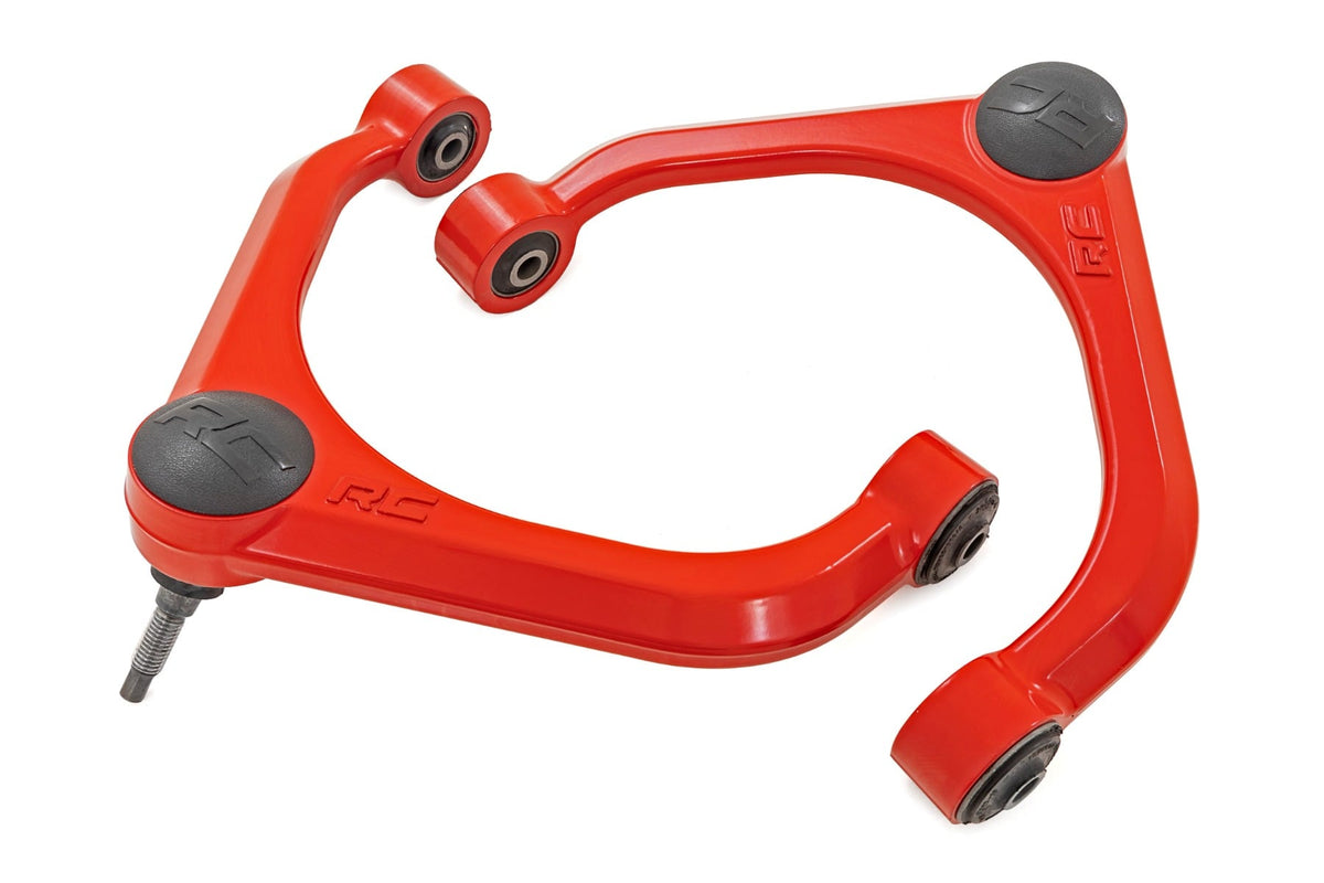 Rough Country - Red Forged Upper Control Arms - OE Upgrade - Ram 1500 4WD (2012-2025 & Classic) - 31902RED