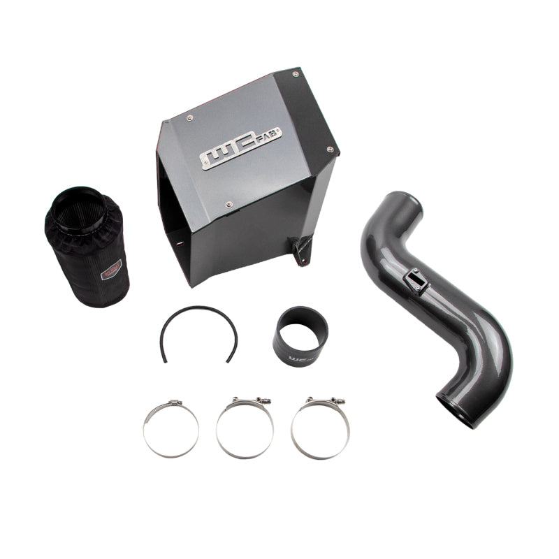 Wehrli 07.5-10 GM Duramax LMM 4in Intake Kit - Chevy Orange - WCF100193-CRO