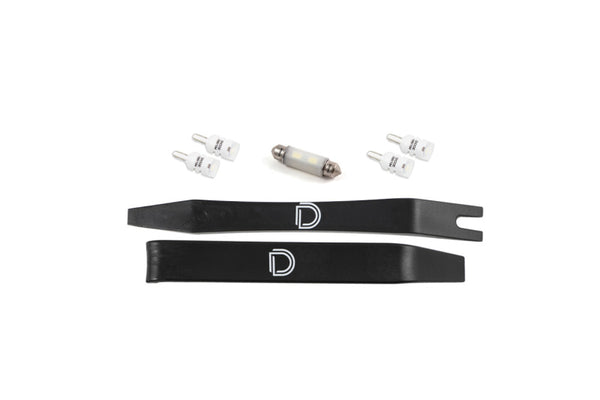 Diode Dynamics 05-09 d Mustang Interior LED Kit Cool White Stage 1 - DD0515 for 2005-2009 Ford Mustang - front view
