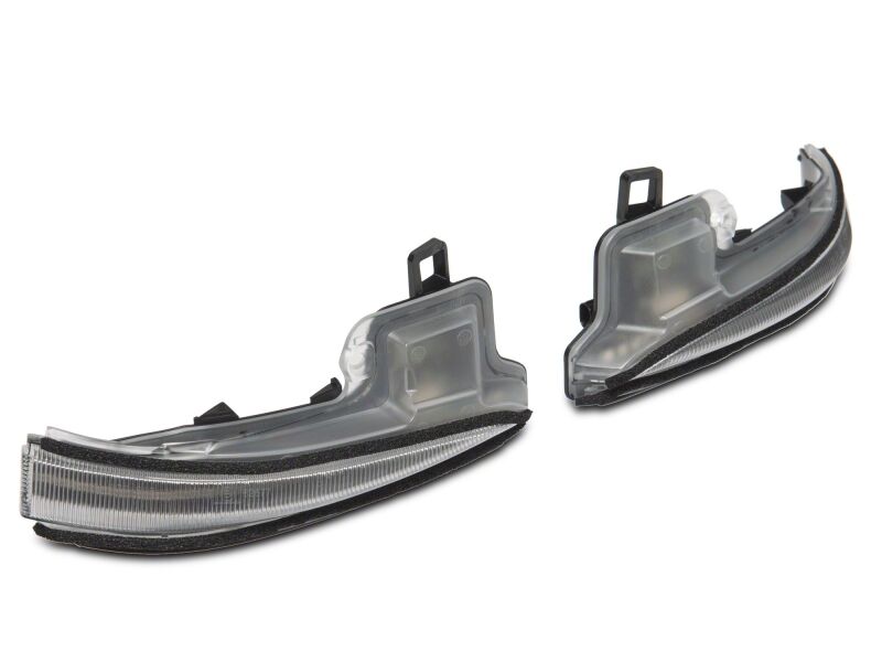 Raxiom 16-23 Toyota Tacoma Axial Series Amber LED Mirror Lights- Clear - TT31364 - angle view