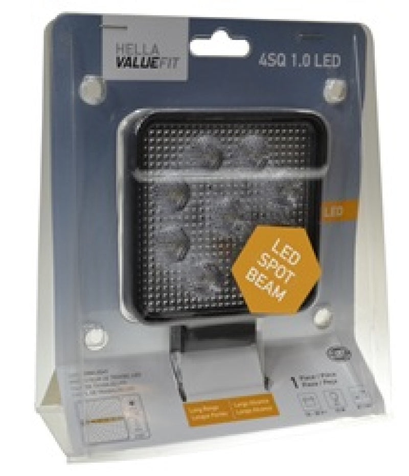 Hella ValueFit Work Light 4SQ 1.0 LED MV LR LT - 357102002