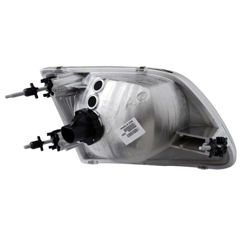 Raxiom 97-03 Ford F-150 G2 Euro Headlights- Black Housing- Clear Lens - T542829 - close-up view