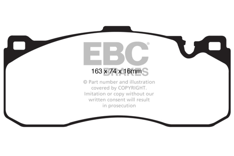 EBC 08-10 BMW 135 3.0 Twin Turbo Bluestuff Front Brake Pads - DP51995NDX