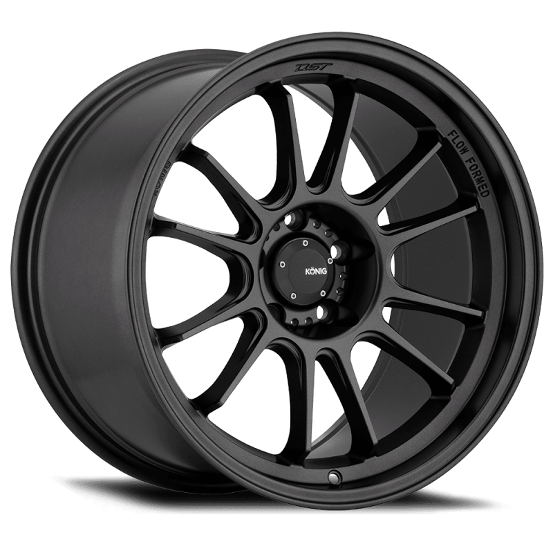 Konig Hypergram 19X8.5 5X114.3 ET38 Matte Black Flow Formed - HG89514385