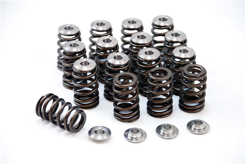 GSC P-D Hyundai G4KF Theta Beehive Valve Spring and Titanium Retainer Kit - 5046 for 2010-2014 Hyundai Genesis Coupe - angle 