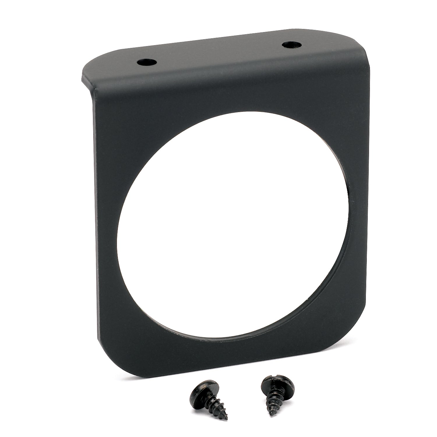 Autometer 2-5/8in Black Aluminium Single Gauge Mounting Panel - 3231