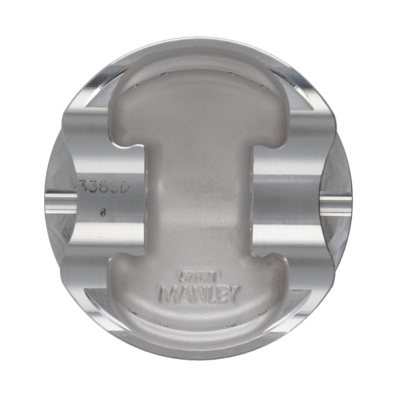 Manley 04+ Subaru WRX STi (EJ257) STD Stroke 99.55mm +.05mm Bore 8.5:1 Dish Piston and Ring Set - 612001C-4