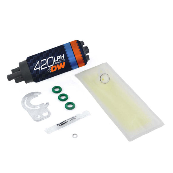 Deatschwerks DW420 Series 420lph In-Tank Fuel Pump w/ Install Kit For Miata 89-93 - 9-421-0836 for 1990-1993 Mazda Miata - fr