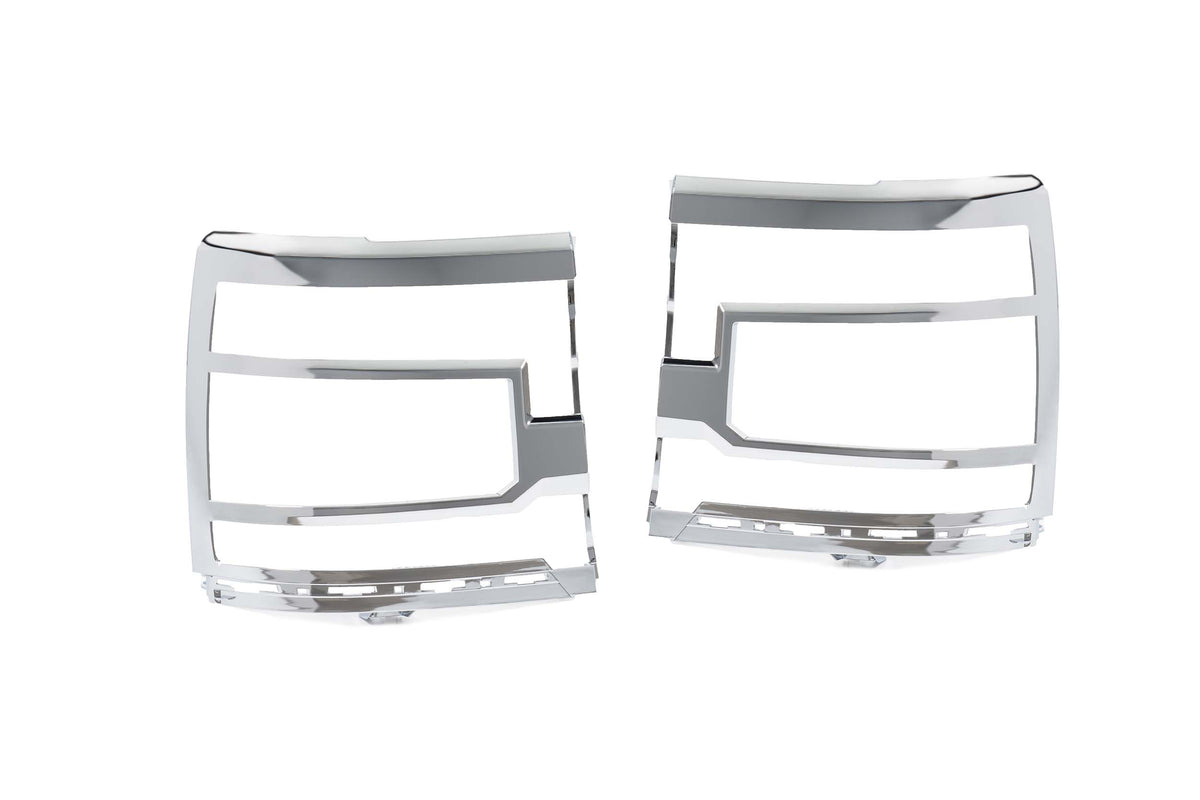 Morimoto - XB Headlight Trim Bezels: LF542  (Pair / Chrome) - LF542.C