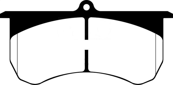 EBC 2015+ Am General HMMWV M1152 6.5L TD Bluestuff Front Brake Pads - DP5068NDX by EBC - front view
