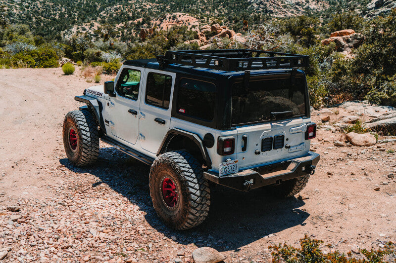 Body Armor 4x4 2018+ Jeep Wrangler Full Width Rear Bumper w/ Tire Carrier Mount - JL-2965