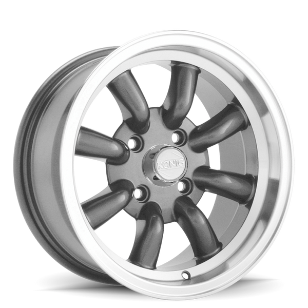 Konig Rewind 16x7 4x114.3 ET0 Graphite - RW76114006 by Konig