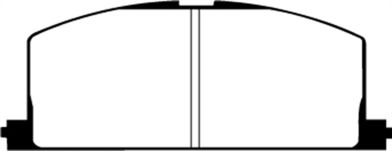 EBC 90-91 Toyota Celica 1.6 Yellowstuff Front Brake Pads - DP4453R