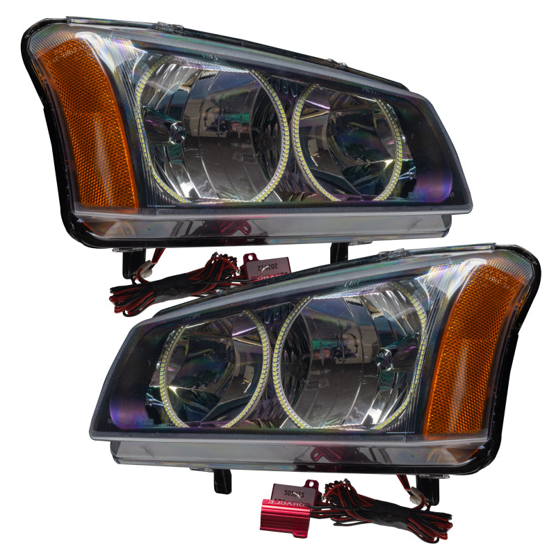 Oracle Lighting 03-06 Chevrolet Silverado Pre-Assembled LED Halo Headlights -UV/Purple - 7197-007