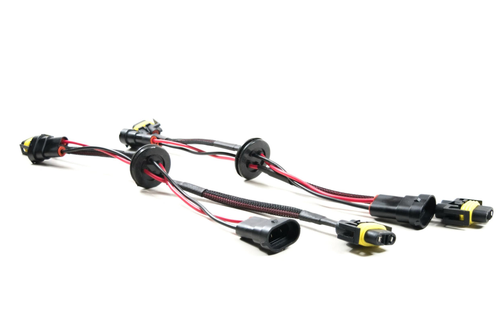 Morimoto - Harness: H-Series housing pass-through cables w/ grommet (9006) - GTR.A015