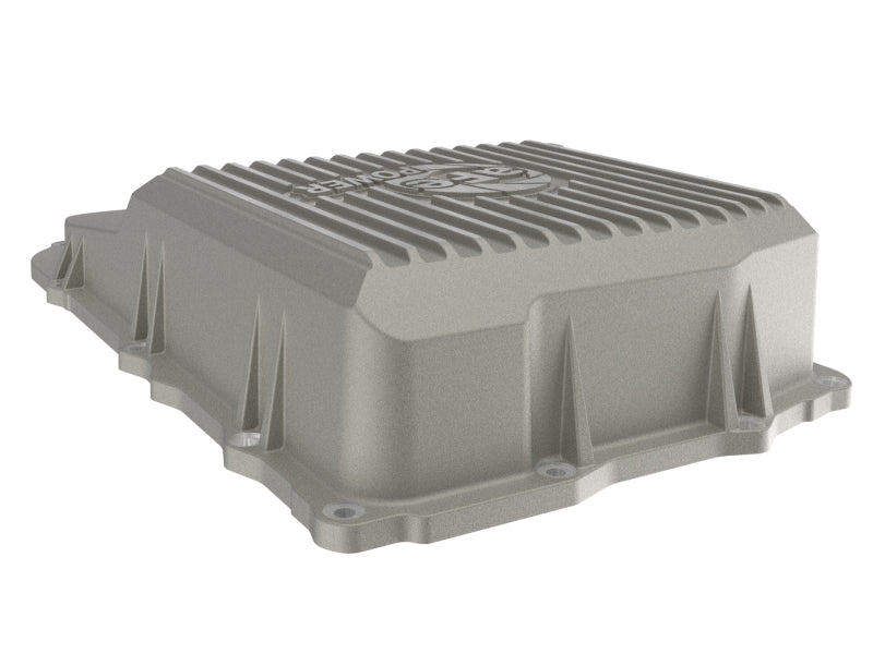 aFe POWER 18-25 Jeep Wrangler (JL) 850RE/8HP70/8HP75 Transmission Pan - Raw w/ Machined Fins - 46-71300A